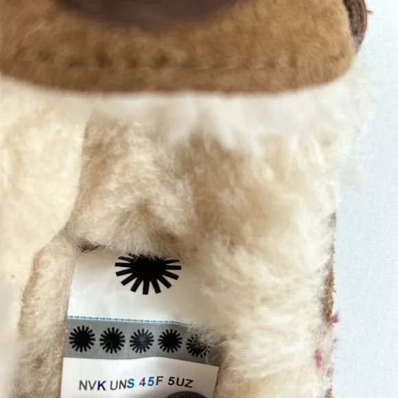 UGG Slippers Suede Leather Dakota Water-Resistant Chestnut Brown Size 6 - Picture 11 of 15